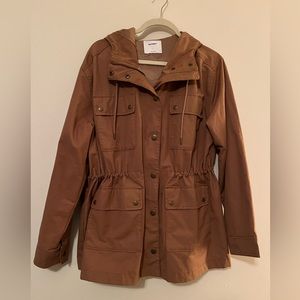 Brown utility jacket
